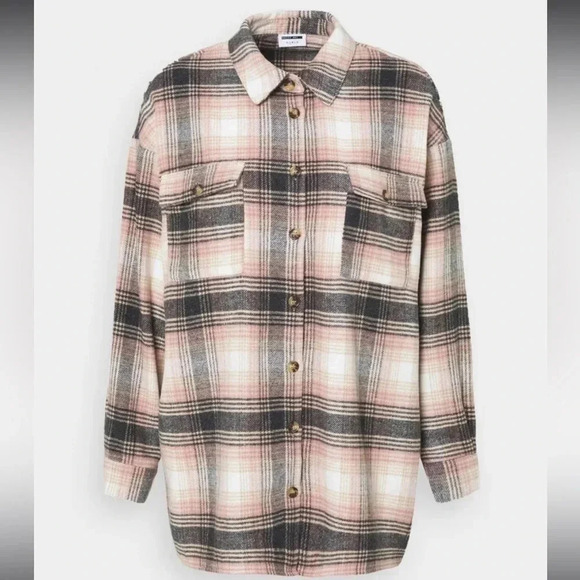 Noisy May
NMFLANNY LONG SHACKET - Button-down blouse. - Picture 7 of 11